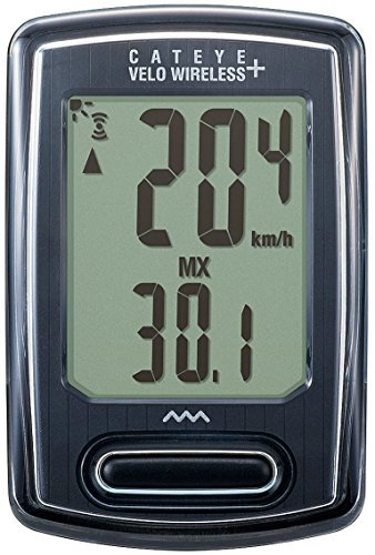 CatEye Velo+ VT235 WLess Comp - Black