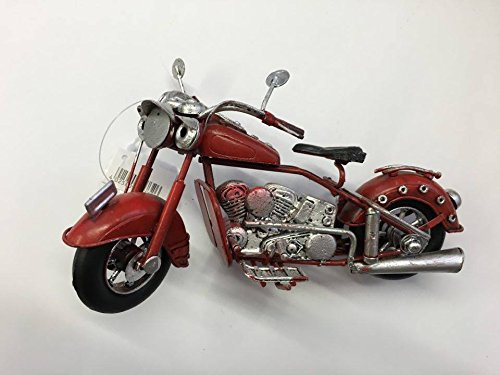 Formano Motorrad 19 cm Metall rot-silber (Einsitzer)