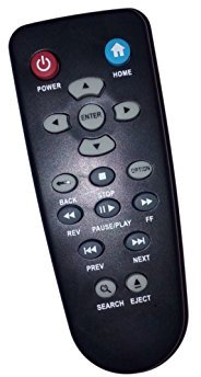 Universal Reemplazo WD TV Live mando a distancia para disco duro externo Western Digital 1080P USB 2.0 Hub plus avi elementos Streaming Media Player