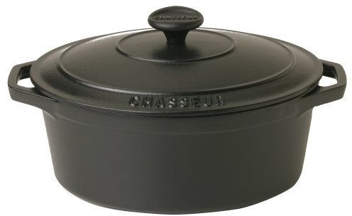 CHASSEUR - CHASSEUR NOIR COCOTTE OVALE 25 CM - CHASSEUR - FDS-317040