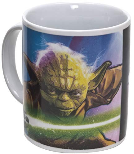 Joy Toy Yoda Tazza di Ceramica, Multicolore, 12.00x9.00x10.00 cm