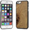 Cover-Up #WoodBack Hülle aus echtem Holz in schwarz für iPhone 6 / 6s - Karpaten Ulme