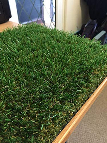Luxury 30mm Pile Height Artificial Grass | Choose from 47 Sizes on this Listing | Cheap Natural & Realistic Looking Astro Garden Lawn | 2 x 2m of Cheap High Density Fake Turf