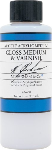M. Graham 120ml Acrylic Medium, Gloss