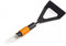 Fiskars Azada ergonómica, Cabezal de herramienta QuikFit, Largo: 12,5 cm, Cabeza de acero al boro, Negro/Naranja, QuikFit, 1000676