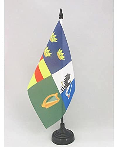 AZ FLAG - Tischflagge Irland 4 Provinzen - 21x14 cm - Irische Tischfahne 14 x 21 Cm - Flaggen