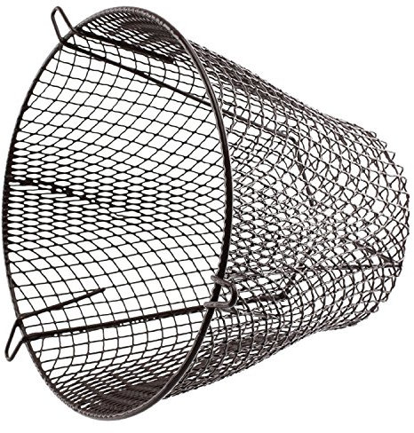 SPARES2GO Universal Plastic Coated Anti Theft/Vandalism Alarm Guard Round Cage (11.5'' / 290mm) Brown