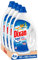 Dixan Gel Total 3+1, Detergente Líquido para Lavadora (30 lavados, pack de 4, total: 120 lavados), jabón líquido para lavar la ropa blanca y clara, Limpieza, luminosidad y frescor