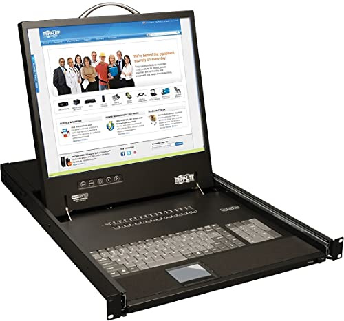 Tripp Lite B040-016-19 NetController 16-Port 1 HE Rack-Mount-Konsolen-KVM-Switch mit 19 Zoll LCD, Falsch
