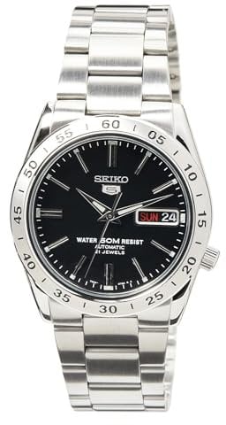 Seiko Herren-Uhr Automatik Edelstahl mit Edelstahlband SNKE01K1