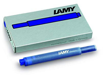 100x LAMY T10 Tintenpatronen Sparpack 20 x 5er-Pack, blau