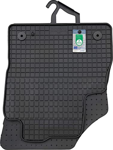 PETEX Gummimatten passend für Astra K ab 09/2015 / Astra K Sports Tourer ab 04/2016 Fußmatten schwarz 4-teilig