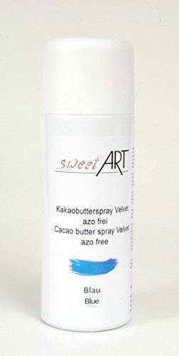 Farbspray Hellblau Kakaobutter Velvet 400 ml