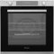 Candy FCXP615X/E Forno Elettrico da Incasso, Ventilato, Capacità 80 Litri, Funzione Pizza, 8 Programmi, 57x59.5x59.5 cm, Inox, Classe A