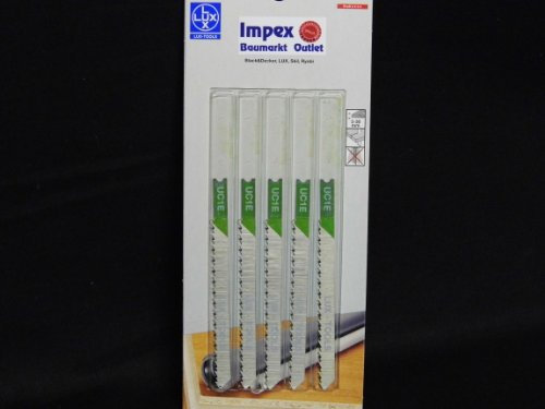 LUX 113192 hoja de sierra de calar Fein, rectificada, Black & Decker Acoplamiento Black & Decker división dientes 2,5 mm profesional