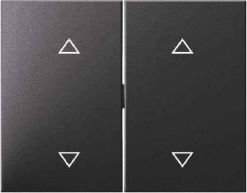 Wippen Symbol Pfeile K.1 anthrazit, matt BERKER 14357206