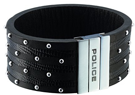 POLICE Unisex-Armband AVENGER Leder PJ21872BLB-01