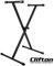 Soporte para teclado Basic, estable, altura regulable, plegable