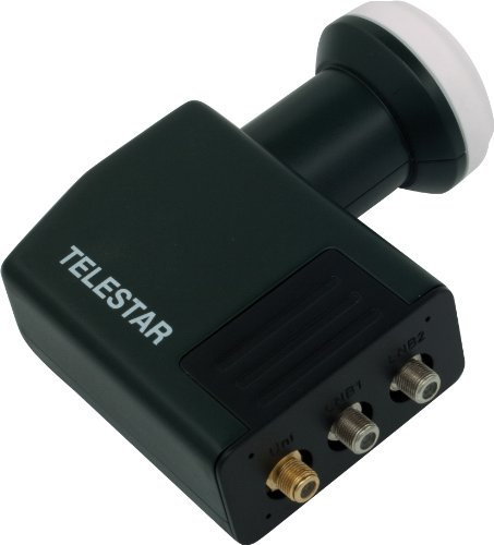 Telestar SKYWIRE HC LNB digitales EIN-Kabel und Twin-LNB schwarz