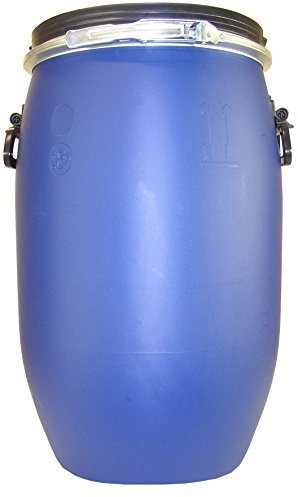 Belli 0914 7 Fût Ouverture Totale 60 L Bleu 40 x 66 cm