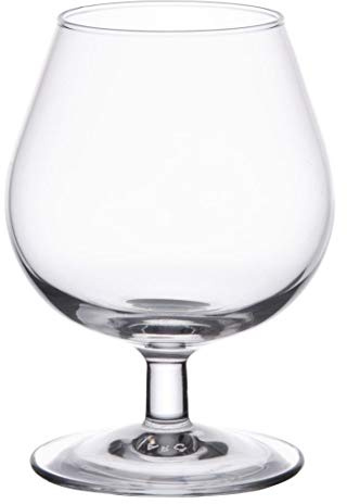 Arcoroc DP094 Brandy Cognac Glasses, 250 mL (Pack of 6)