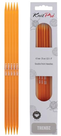 KnitPro Trendz Double Pointed Needles 8 (20cm) | 4.00mm