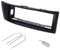 Sound-way Kit Montage 1 DIN Cadre de Radio Façade Autoradio, Adaptateur Antenne, Clés Demontage, Compatible avec Renault Megane, Scenic