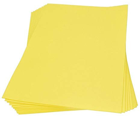 EFCO Moosgummi Platte 45x30cm Gelb