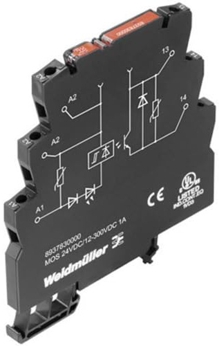Weidmüller 8937930000 Black Electrical Relay – Electrical RELAYS (Black)