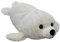 Inware 6975 - Kuscheltier Robbe Robbie, 20 cm, Creme, Schmusetier