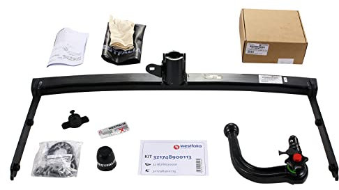 Westfalia Abnehmbare Anhängerkupplung für VW Polo 5 (inkl. GTI, Cross, Bluemotion) (BJ 06/2009-04/2014) - im Set mit 13-pol. fzg.-spez. Westfalia Elektrosatz