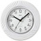 Atlanta Funk Küchenuhr Edel-Keramik Weiß - 6020
