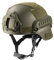 OneTigris Mich 2000 Aktion Version Taktische Helm ABS Helm mit NVG Halterung und seitliche Schienen (Armee Grün)