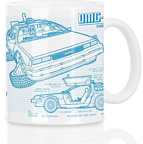 style3 DMC-12 Blaupause Motivtasse