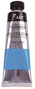 Peinture à l'huile AMT - Bleu Azur THU46