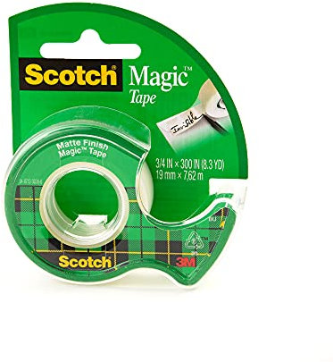.75X300 Scotch Magic Tape Matte 105-3M