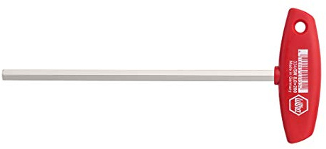 Wiha Stiftschlüssel mit Quergriff Sechskant glanzvernickelt (00908) 3 x 100 mm