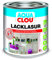 CLOU AQUA COMBI-CLOU Lack-Lasur, kastanienbraun, 375ml