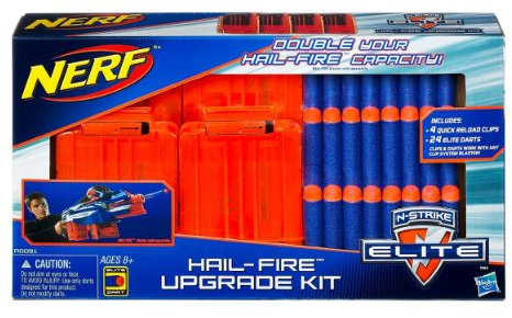 Nerf Elite A00911480 Set of 24 Refills and 4 Chargers