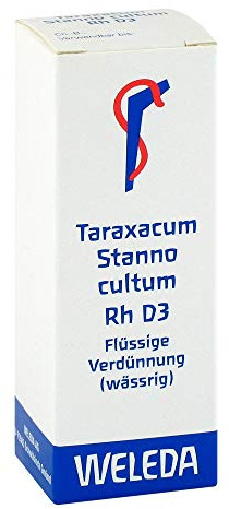 TARAXACUM STANNO cultum RH D 3 Dilution 20 ml