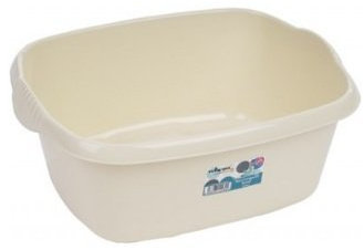 Rectangular Washing Up Bowl - Cream