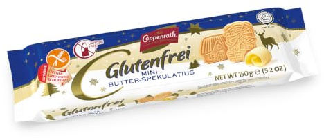 Coppenrath Mini Butter Spekulatius glutenfrei & laktosefrei (1 x 150 g)