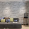 HANMERO Wandwelt Modern Holzoptik Steinoptik Retro Vliestapete 3D Scrubs 6 Farben 0,53 * 10m für Whonzimmer, Schlafzimmer, Flur, Hotel Wallpaper (Beige-weiß)