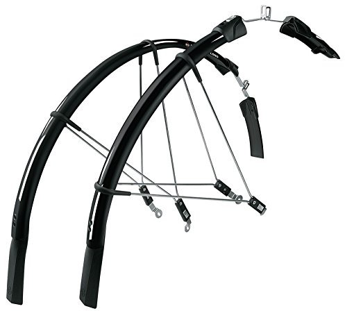 Schutzblechset SKS Raceblade Long schwarz, 28, max. Reifenbreite 25mm