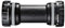 Shimano Dura Ace BB-R9100 Innenlager BSA 68mm 2017, Schwarz