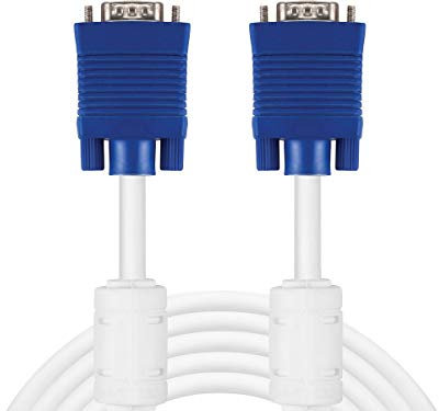Sandberg 501-61 Cavo VGA Lux, Bianco/Blu
