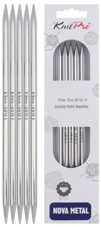 KnitPro Nova Double Pointed Needles 8 (20cm) | 6.50mm