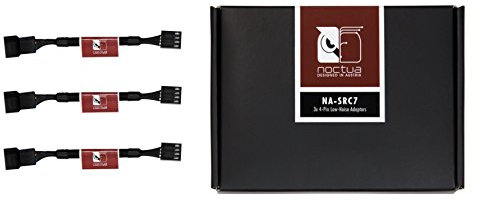 Noctua NA-SRC7, 4-Pin Low-Noise-Adapterkabel (Schwarz)