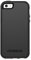 OtterBox iPhone SE (1st gen - 2016) and iPhone 5/5s Symmetry Series Case - 2016 and iPhone 5/5s - BLACK, ultra-sleek, wireless charging compatible, raised edges protect camera & screen
