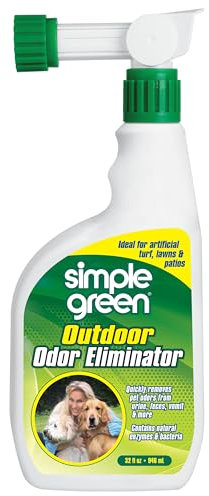 Outdoor-Geruchsbeseitiger für Haustiere, Hunde, ideal für Kunstrasen und Terrasse (907.2 g Schlauchendsprüher)